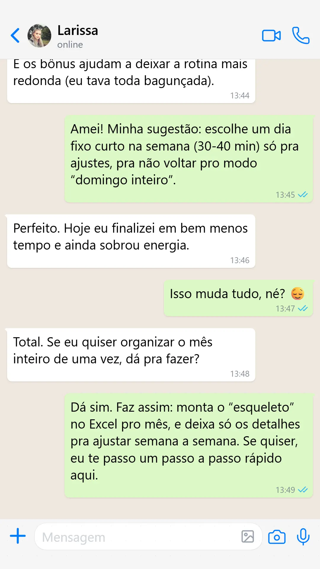 Depoimento WhatsApp 4